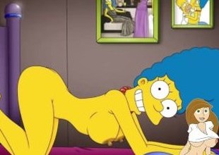 Cartoon Porn Simpsons Porn mom masturbate