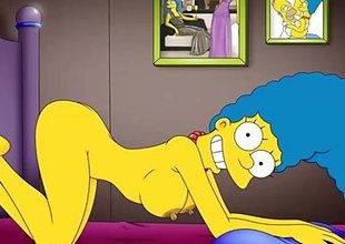 Cartoon Porn Simpsons Porn mom masturbate