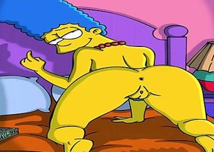 Cartoon Porn Simpsons Porn Marge Masturbate